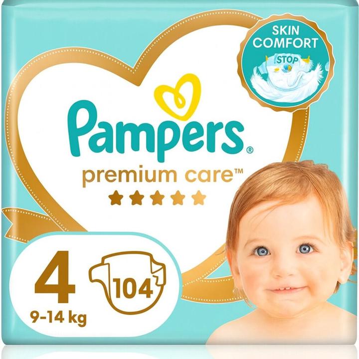 Actual product image Pampers Premium Care (Size 4, Half month box, 104 pcs.)