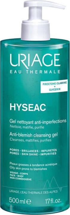 Immagine prodotto Uriage Hyséac Gel detergente anti-macchie (Gel detergente, 500 ml)