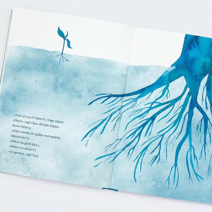 Produktbild Opa, warum hast du Falten? (Deutsch, Anne Birkenhauer, David Grossman, Ninamasina, 2023)