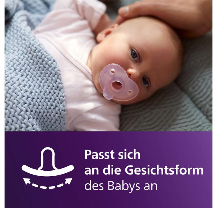 Produktbild Philips Avent Soothie SCF099/27 Schnuller (2 x, bis 6 Monate)