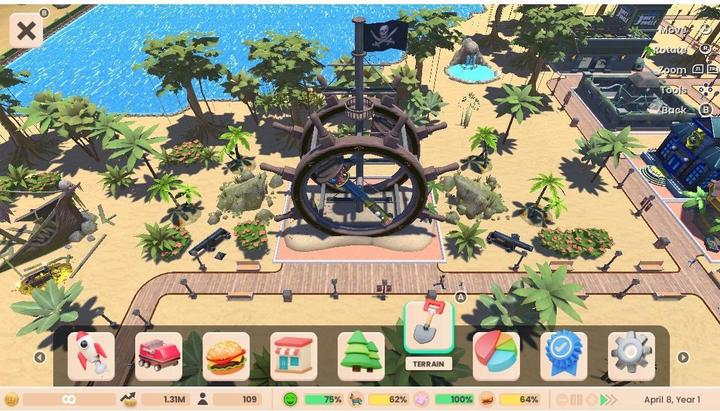 Actual product image Atari RollerCoaster Tycoon Adventures - Deluxe (Switch, DE)
