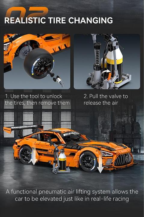 Actual product image Cada Mercedes-AMG GT3 1:8