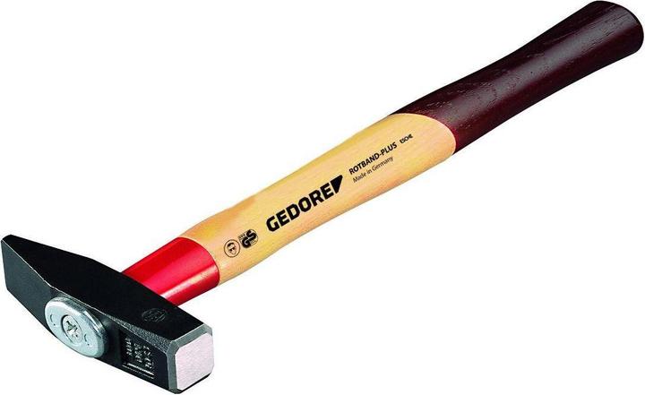 Produktbild Gedore 600 E-300 Schlosserhammer ROTBAND-PLUS mit Eschenstiel, 300 g (300 g)