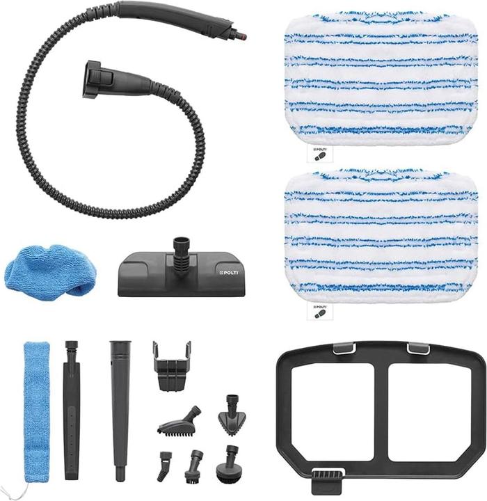 Actual product image Polti SV610 Style Upright steam cleaner Grey, White (1500 W)