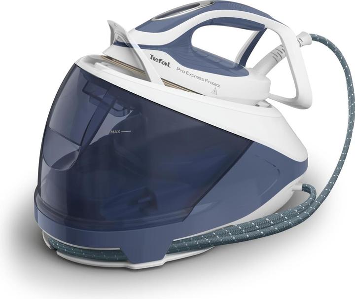 Tefal Pro Express Protect Steam Iron Station with 7.6 Bar Pressure and Anti-Calc Collector (550 g/min)