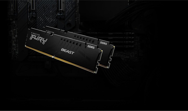 Produktbild Kingston Fury Beast (2 x 32GB, 6400 MHz, DDR5-RAM, DIMM)