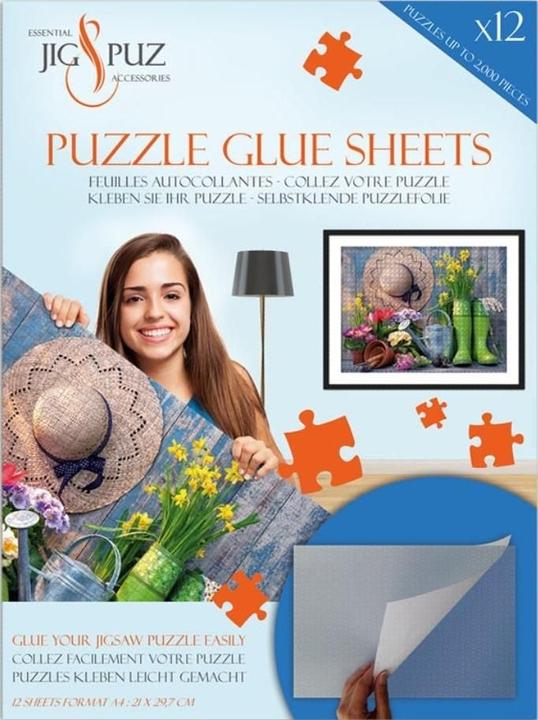 Immagine prodotto Jig & Puz Fogli adesivi per puzzle da 2000 pezzi (2000 pezzi)