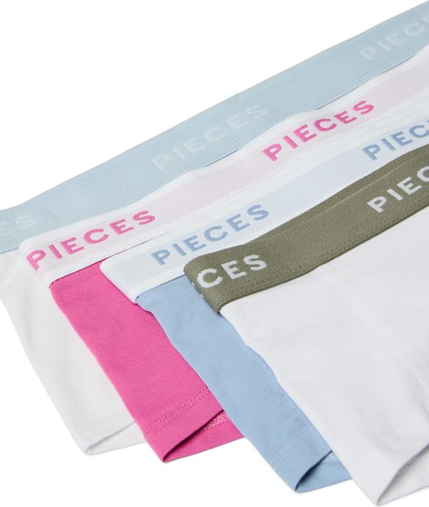 Produktbild Pieces PCLOGO LADY 4er-Pack Boxershorts (XS, 4er Pack)