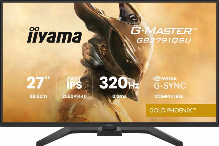 Image du produit iiyama Monitor GB2791QSU-B1 (2560 x 1440 pixels, 27")