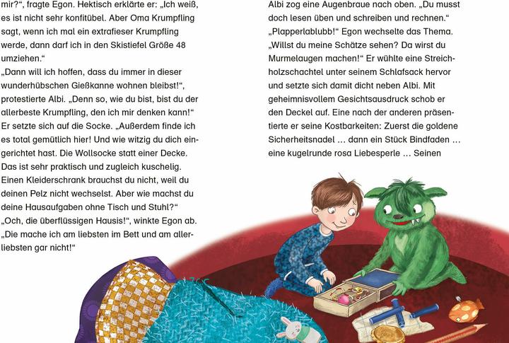 Actual product image Die Krumpflinge - Egon und der Schrumpfzauber (German, Annette Roeder, 2024)