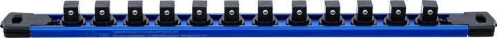 Image du produit BGS Rail de support pour 12 douilles de clé à douille | aimanté | pour 12,5 mm (1/2")