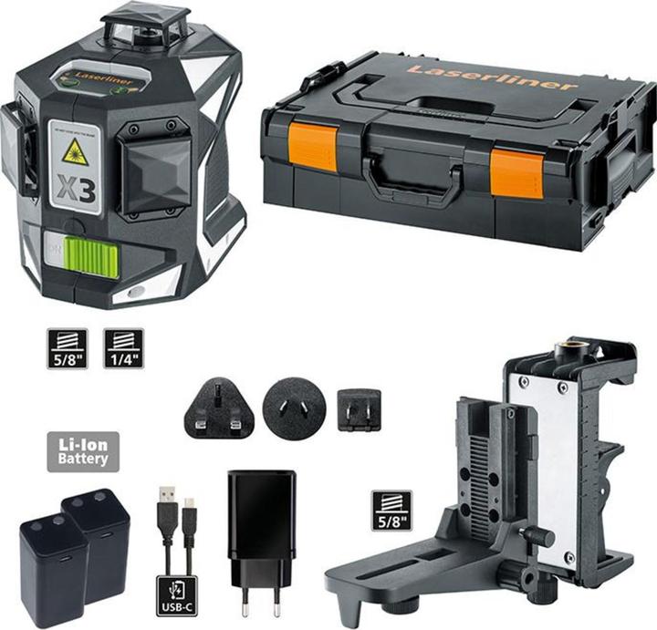 Produktbild Laserliner X3-Laser Pro (Kreuzlinienlaser)