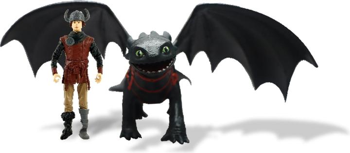 DRAGONS SpinMaster - Viking & Dragon - Ohnezahn & Hicks