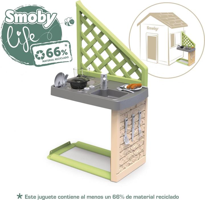 Produktbild Smoby Life Spielhaus Zubehör Sommerküche