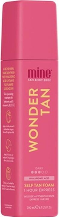 Produktbild Minetan Wonder Tan Self Tan Foam - 200 Ml With Moisturizing And Anti-Aging Effects (Selbstbräunungsschaum, 200 ml)