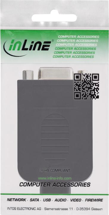 Actual product image InLine D-Sub 9 Breakout-Terminalblock