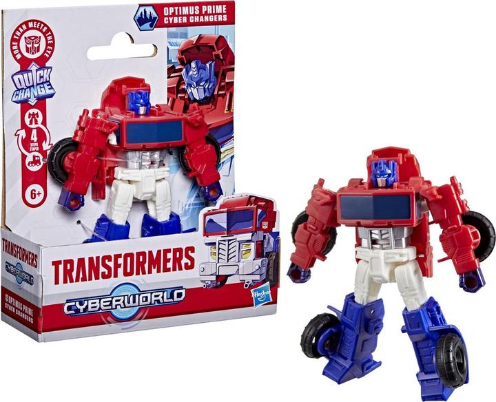 Actual product image Transformers TF Cyberworld Cyber Changers Sort.