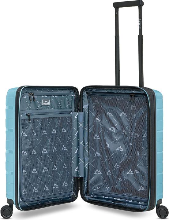 Produktbild Bergpfeil Travel 4 Rollen Kabinentrolley 55 cm Laptopfach mit Dehnfalte (46 l)