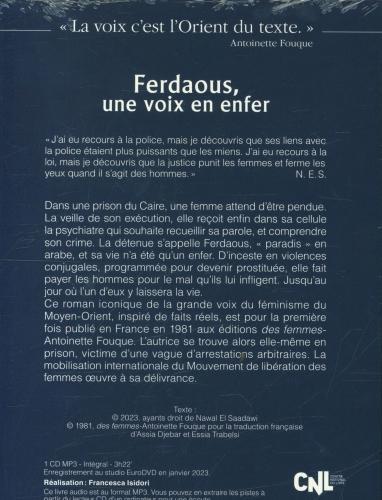 Actual product image Ferdaous, une voix en enfer (French, El-Saadawi Nawal, 2023)