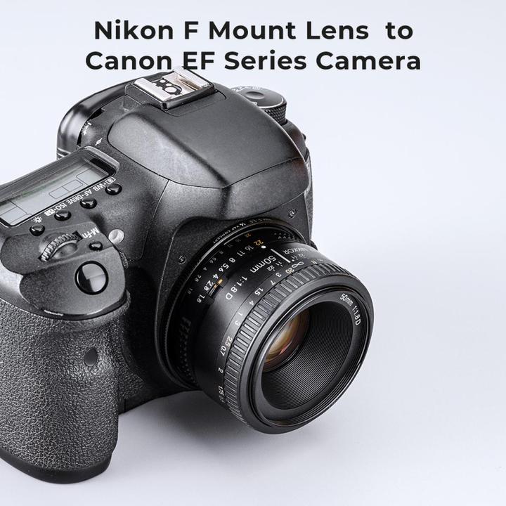 Produktbild K&F Concept High Precision Lens Adapter Mount, NIK-EOS