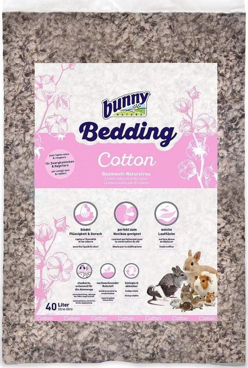 Produktbild Bunny Bedding Cotton (4 kg, Einstreu)