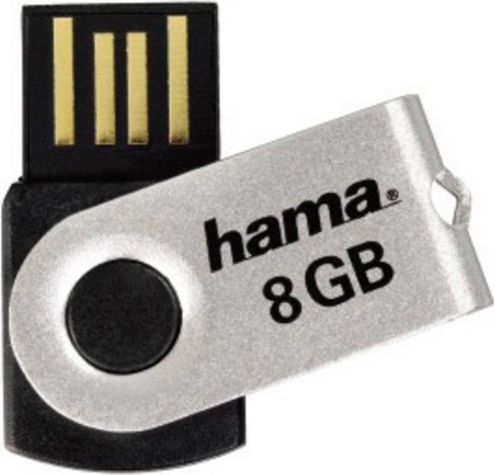 Image du produit Hama Rotate USB 2.0 (8 Go, USB-A)