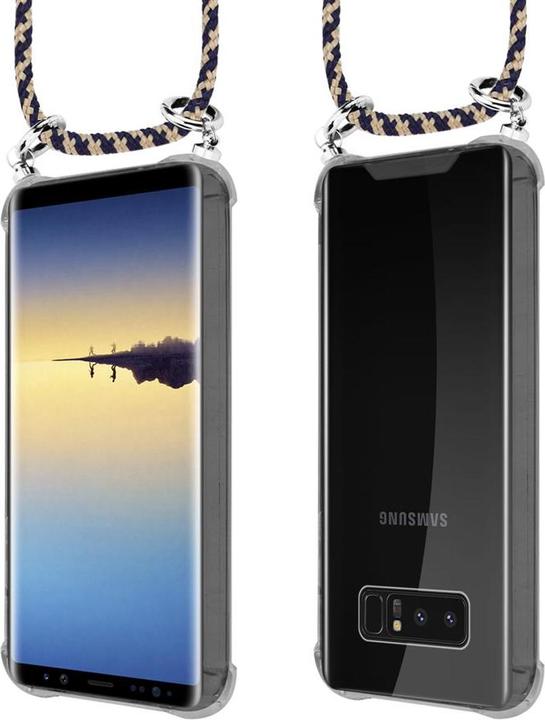 Produktbild Cadorabo TPU Handy Kette SILBER Cover