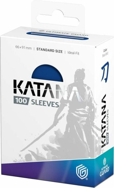 Actual product image Ultimate Guard 100 pochettes Katana Sleeves taille standard Blue Bird