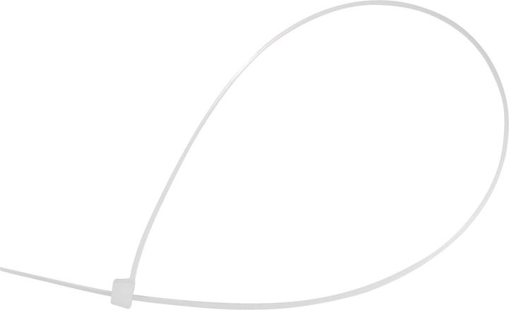 Actual product image Vivanco Cable tie 4,8/300mm, 100 pcs, white (300 mm, 100 pcs.)