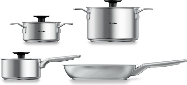 Produktbild Miele KMTS 5704-3 (Pfannenset + Topfset, Edelstahl)