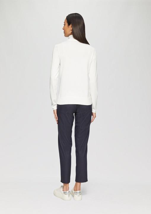 Actual product image S.Oliver Strickpullover Feiner Rollkragenpullover mit Ajour-Details (46)
