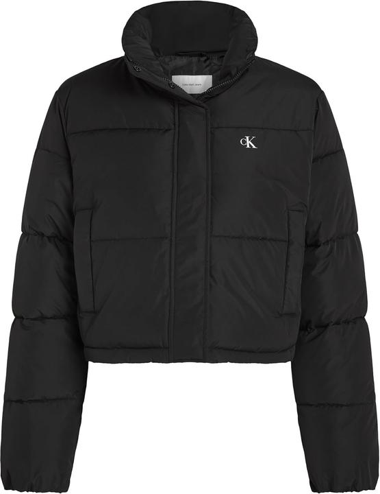Actual product image Calvin Klein Matte Cropped Puffer Jacket (XL)