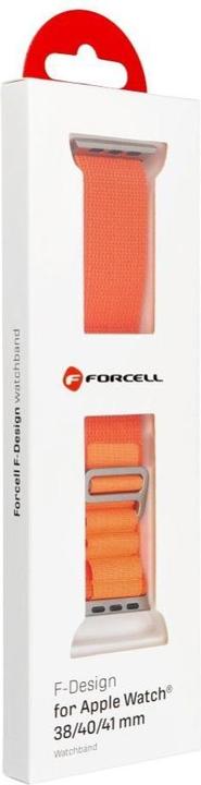 Image du produit Forcell Strap F-DESIGN FA13 strap for APPLE Watch 38 / 40 / 41 mm orange (Polyester)