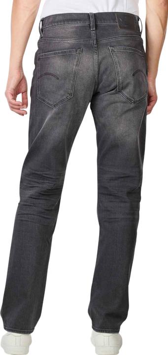 Actual product image G-Star Mosa Jeans Straight Fit Worn In Black Moon (W34/L34)