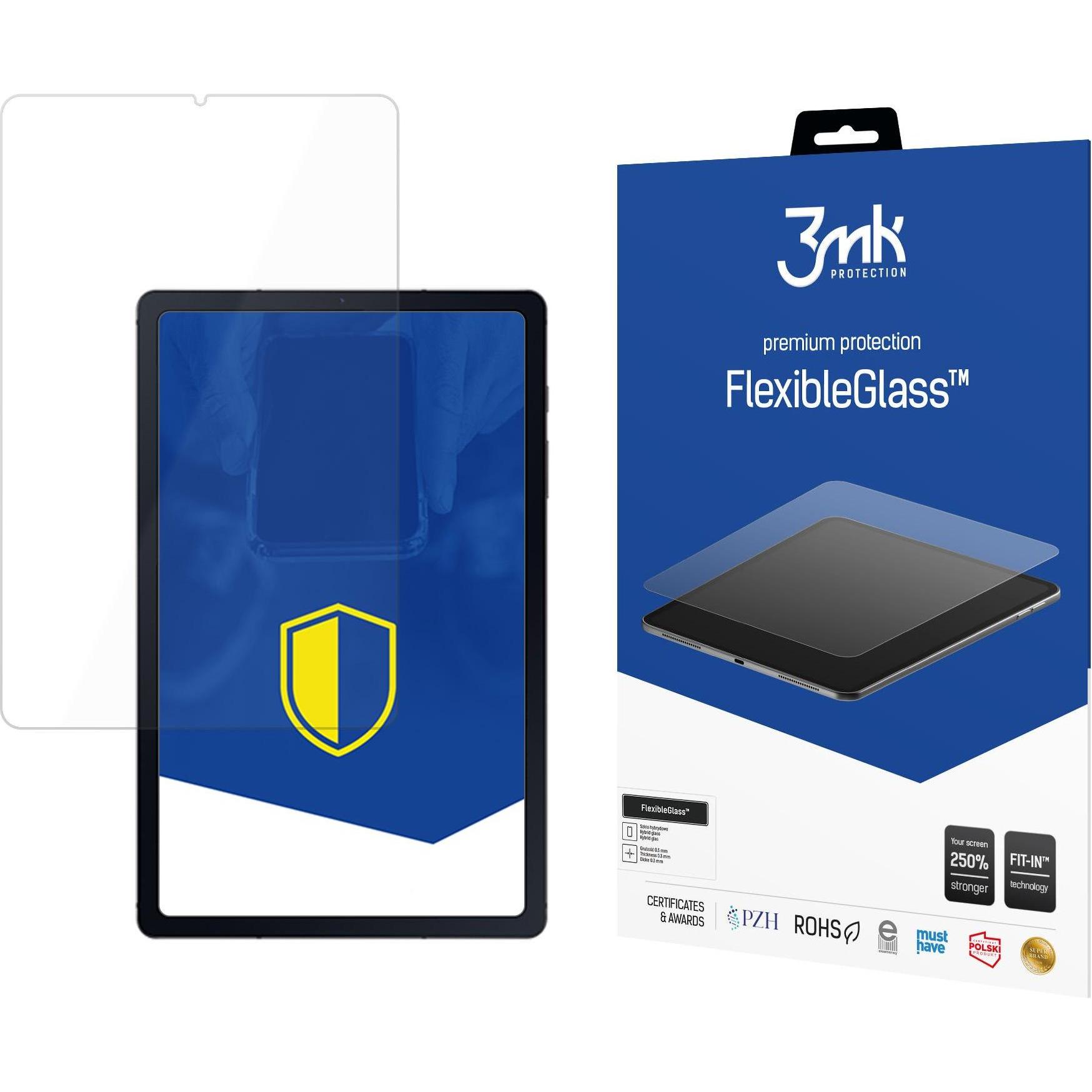 3MK FlexibleGlass Bildschirmschutz, Display Folie (1 Stück, Galaxy Tab S6 Lite), Tablet Schutzfolie