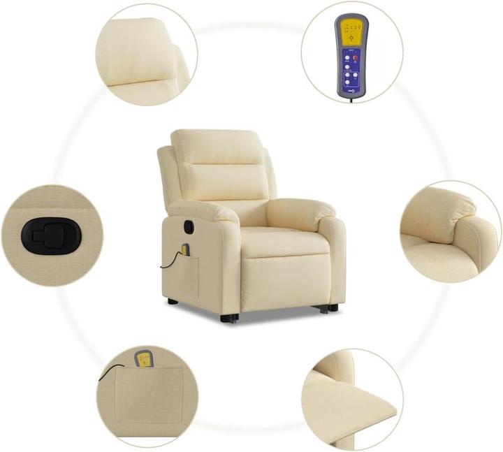 Produktbild vidaXL Massagesessel mit Aufstehhilfe