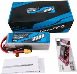 Produktbild Gens Ace G-Tech 2800mAh 22.2V 60C 6S1P Lipo Battery Pack with XT60 plug (22.20 V, 2800 mAh)