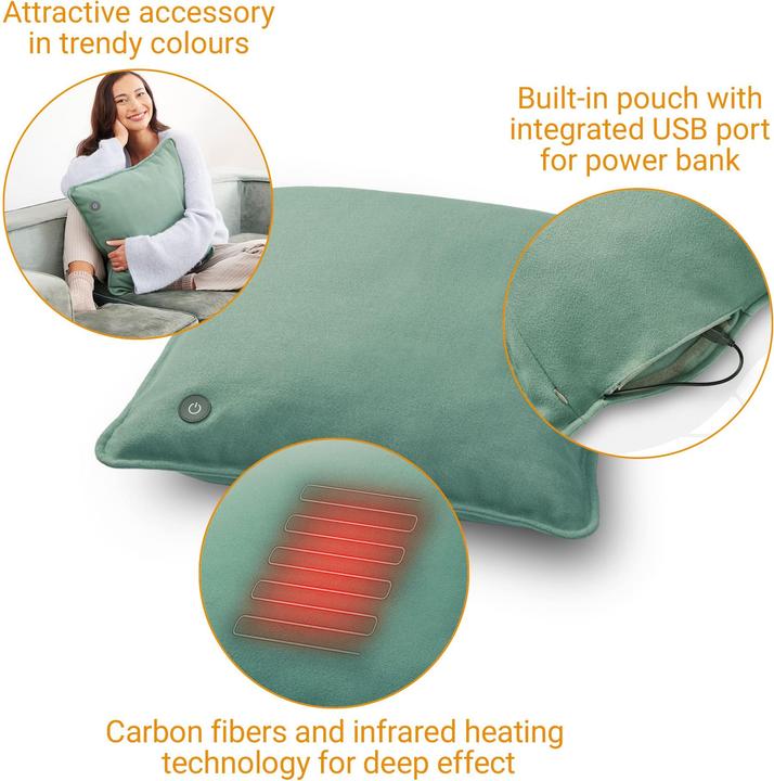 Produktbild Medisana HC 250 Interior Cushion Line green (40 x 40 cm)