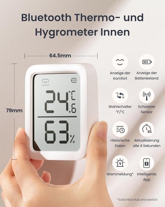 Produktbild SwitchBot Thermometer Hygrometer