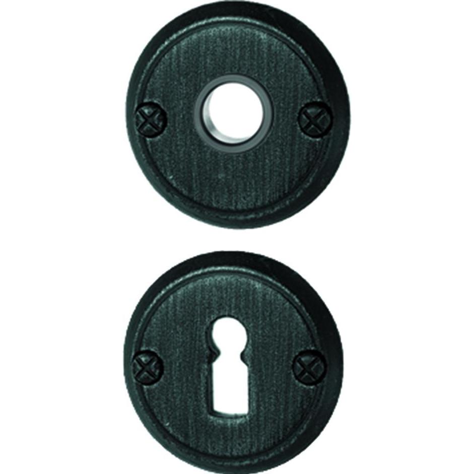 Hager Zierbeschläge, Türgriff + Fenstergriff, Schlüsselrosette (Türrosette)