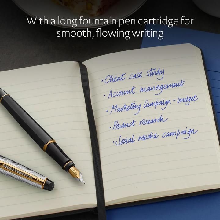 Produktbild Waterman EXPERT Füllfederhalter REFLETS DE PARIS (Schwarz, 1x)