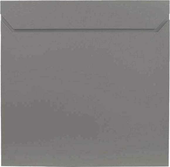 SafePost 800 Letterbox grey-grey. RAL9007 matt