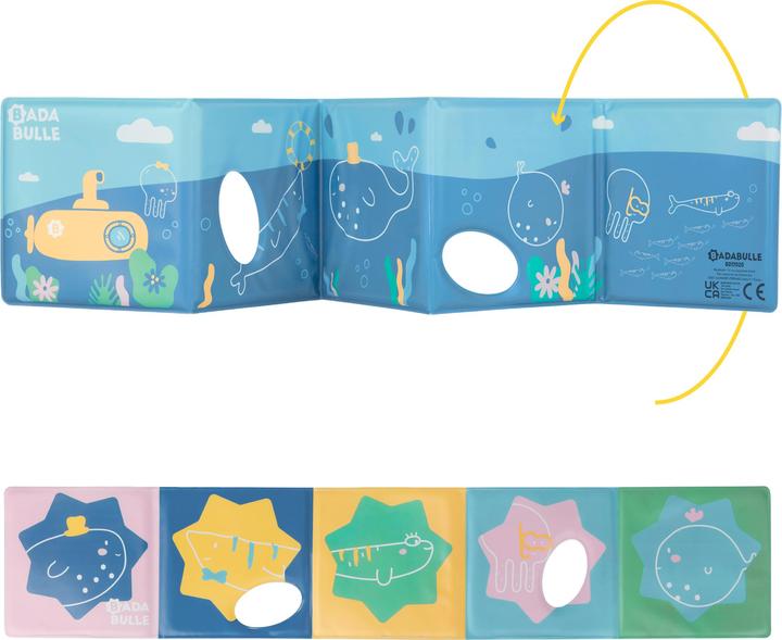 Actual product image Badabulle Badebuch mit Krake-Fingerhut