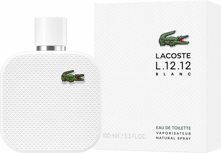 Actual product image Lacoste L.12.12 Blanc (Eau de toilette, 100 ml)