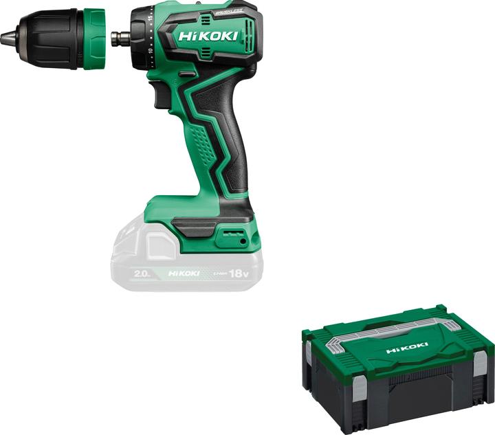 Actual product image Hikoki Cordless drill driver DS18DDQ (without battery and charger) (Rechargeable battery operated)