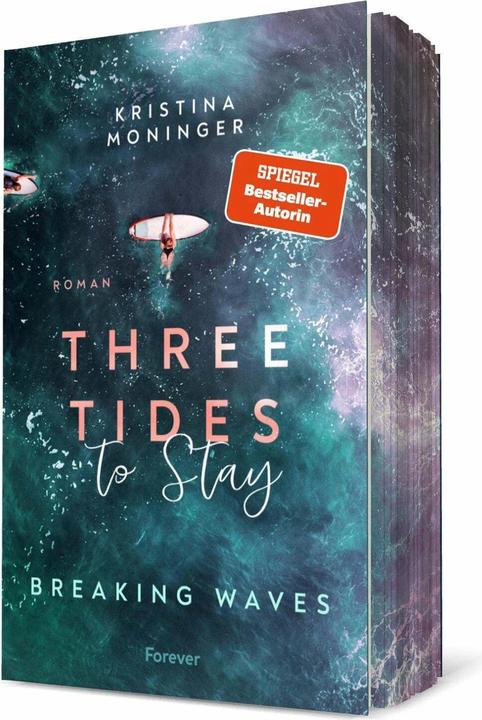 Actual product image Three Tides to Stay (Breaking Waves 3) (German, Kristina Moninger, 2024)