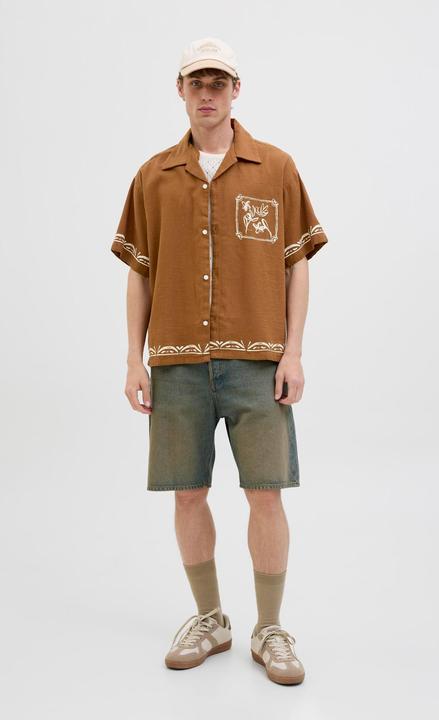 Actual product image Jack & Jones Wide Fit Hemd Hemd (L)