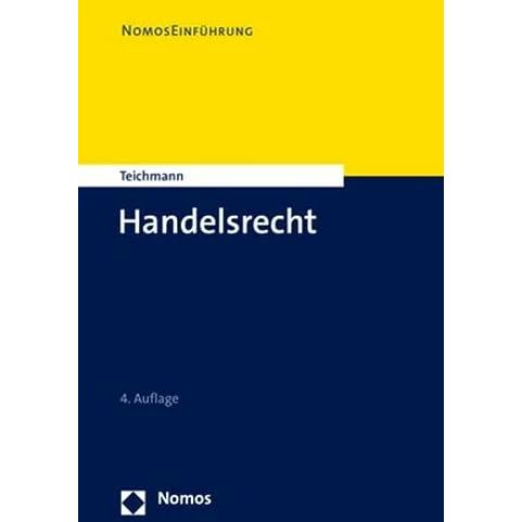 Handelsrecht, Fachbücher von Artur Teichmann