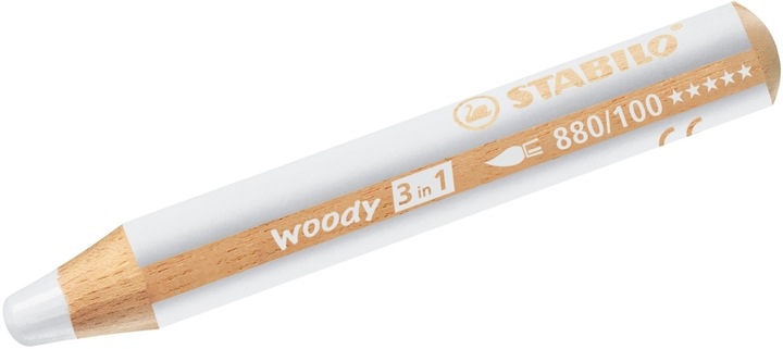 Actual product image STABILO Woody 3 in 1 (White, 1 x)