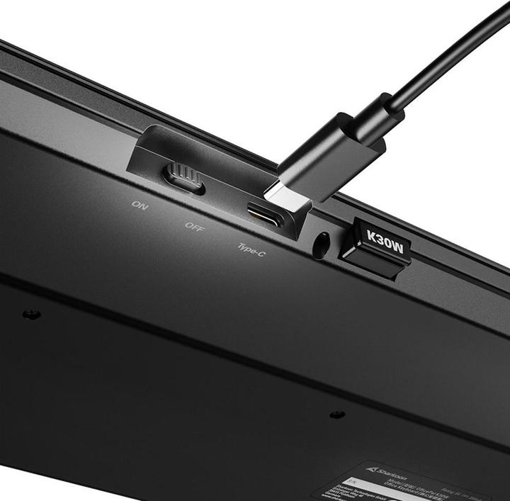 Actual product image Sharkoon OfficePal K30W bk (DE, Wireless)